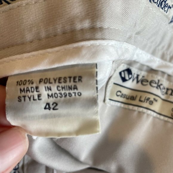 Weekender Men's‎ 42 Light Khaki Casual Life Sportwear 5 Pocket Chino Shorts - Picture 5 of 6